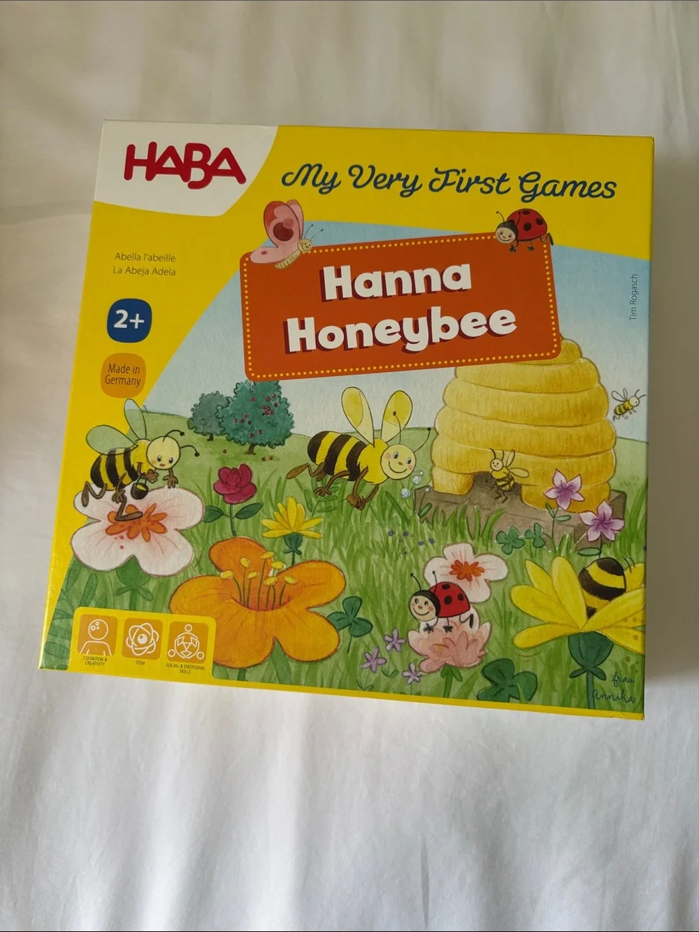 haba my very first games hanna honeybee game